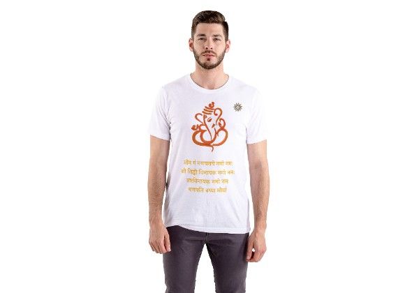 Lord Ganesha Cotton T-Shirt – Powerful Avatar Print