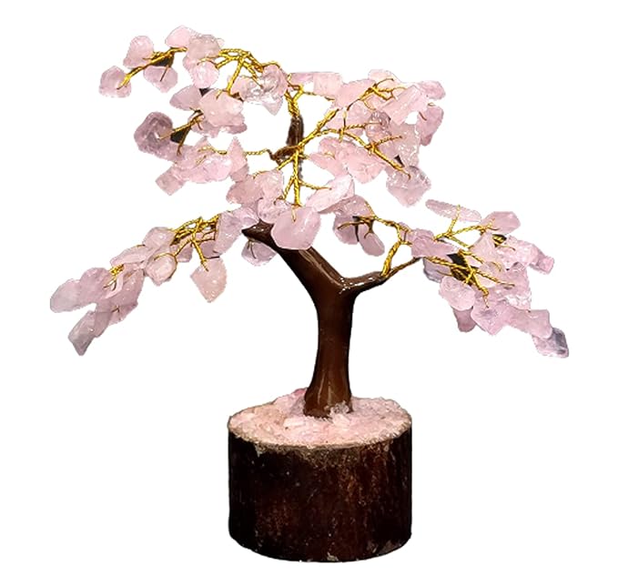 Rose Quartz Crystal Tree