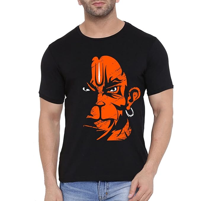 Hanuman T-Shirt | Unisex Cotton Round Neck