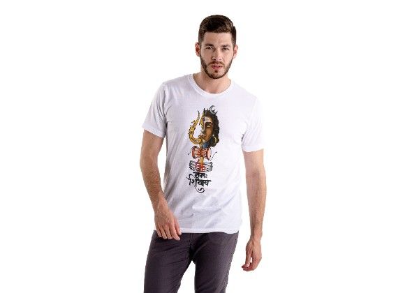 Men’s Spiritual Mahadev T-Shirt – Round Neck tshirt