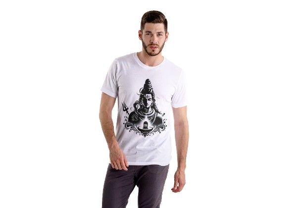 Shiva Inspired Cotton T-Shirt – Buy online